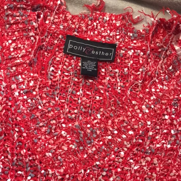 PolyEsther size xlarge Vneck nwot - Picture 3 of 4